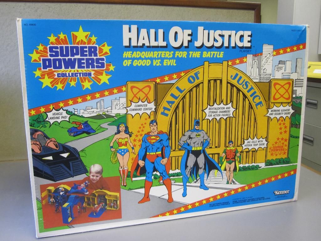 hall of justice playset